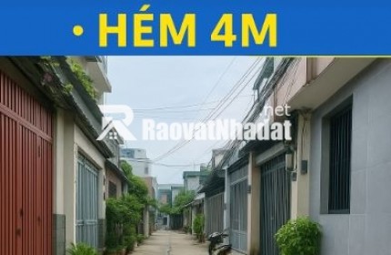 ĐẤT ĐẸP GÒ VẤP – NGANG 4M – HẺM XE HƠI – XÂY 6 TẦNG – GIÁ CHỈ HƠN 3 TỶ